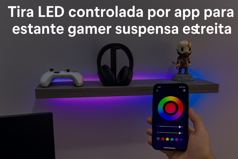Tira LED controlada por app para estante gamer suspensa estreita.png